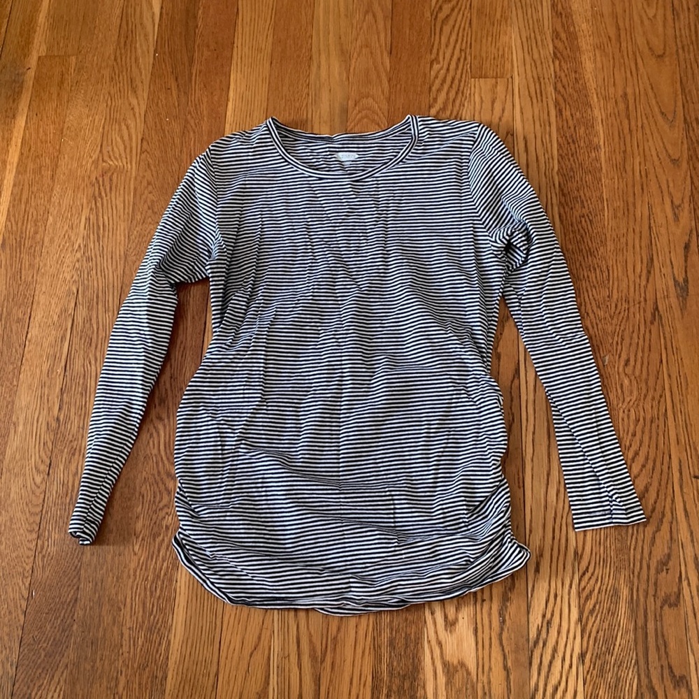 Old Navy fitted striped shirt